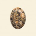 Leopard Skin Agate Cabochon - 18mm x 13mm 