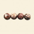 Leopard Skin Agate Beads - 8mm - Pack of 10 