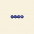 Dyed Howlite Lapis Beads - 4mm - Pack of 10