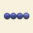 Dyed Howlite Lapis Beads - 8mm - Pack of 10