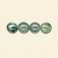 Green Moss Agate Beads - 8mm - Pack of 10