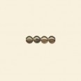 Smokey Quartz Beads - 4mm - Pack of 10 