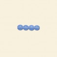 Blue Chalcedony Beads - 4mm - Pack of 10