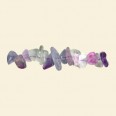 Fluorite Tumblechip Bead - 36" String