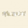 Mother of Pearl Tumblechip Bead - 36" String