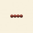 Red Jasper Beads - 4mm - Pack of 10