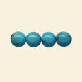 Reconstituted Turquoise Bead - 8mm - 16" String