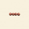 Brown Goldstone Beads - 4mm - Pack of 10