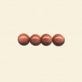Brown Goldstone Beads - 6mm - Pack of 10