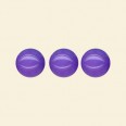 Purple Dyed Jade Round Beads - 10mm - 16" String 