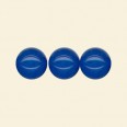 Blue Dyed Jade Round Beads - 10mm - 16" String 