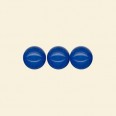 Blue Dyed Jade Round Beads - 8mm - 16" String 