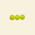Lime Green Dyed Jade Round Beads - 6mm - 16" String 
