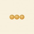 Yellow Dyed Jade Round Beads - 6mm - 16" String 