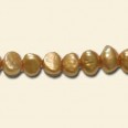 Light Gold Colour Freshwater Pearls - 6mm to 7mm - 16" String