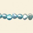 Aqua Freshwater Pearls - 6mm to 7mm - 16" String 