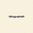 Magnetic Haematite SilverColour Rice Beads - 5mm x 9mm - 16" String