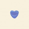 Blue Agate Hearts - 10mm