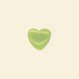 Chinese Jade Hearts - 10mm 