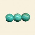 Aqua Dyed Howlite Round Bead - 10mm - 16" String