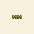 Green Dyed Howlite Rondelle Bead - 8mm - 16" String