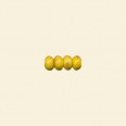 Yellow Dyed Howlite Rondelle Bead - 8mm - 16" String