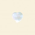 Shell Heart Shape Pendant - 15mm 
