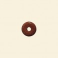Brown Goldstone Donut - 25mm 