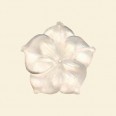Frosted Crystal Flower - 32mm 