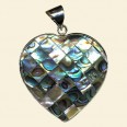 Abalone Shell Pendant - 35mm 
