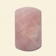 Rose Quartz Shaped Bead - 25 x 40mm 