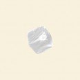 White Pressed Glass Cube Bead - 10mm - Pack of 10 