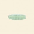 Mint Pressed Glass Tube Bead - 20mm - Pack of 10 
