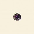 Pink Dichroic Glass Round Bead - 8mm 