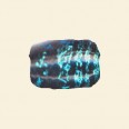 Aqua Dichroic Glass Bead - 13mm x 10mm
