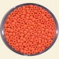 Orange Glass Rocailles (Opaque Colours) - Packs of 11/0 Small