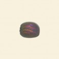 Metallic Coloured Clay Round Bead - 8mm - Pack of 10