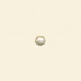 White Czech Glass Pearls - 4mm - String