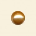 Gold Czech Glass Pearls - 14mm - String