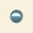 Blue Czech Glass Pearls - 14mm - String