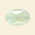 Jade Wavy Oval Bead - 20mm x 30mm 