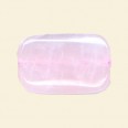 Rose Quartz Flat Oblong Beads - 20mm x 30mm - 16" String