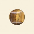 Tiger Eye Wavy Round Bead - 20mm 