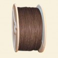 Brown Waxed Cord - 0.5mm - Packs