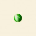 Green Cats Eye Beads - 8mm - String