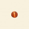 Orange Cats Eye Beads - 8mm - String
