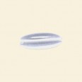Grey Cats Eye Beads - 18mm x 7mm - String