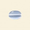 Grey Cats Eye Beads - 14mm x 10mm - String