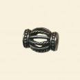 Pewter Effect Antique Look Tube - 15mm 