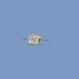 Thai Silver Beads (1mm Hole) - 5mm 